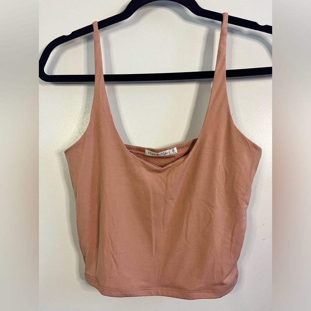 Heart & Hips Spaghetti Strap Crop Top